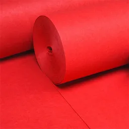 Carpets Blanket Red Wedding Carpet Rug Exhibition Disposable Corridor Stairs Hallway Rugs Home Textiles 3M 5M 6M 8M 15MCarpets