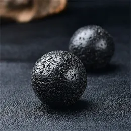 Lava Stone Sphere Crystal Ball Reiki Healing Meditation with Stand