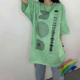 Beautiful Washed Cav Empt T-shirt Men Women High Quality Vintage Cavempt Ce Tee Slightly Oversize Tops Short SleevesT220721