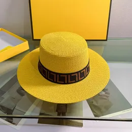 Bucket S Braid Sunhat Lady Fashion Straw Solshade Womens Gorra Designers Men Designer Caps Fisherman Hats Traw Unhat