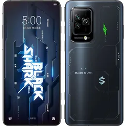 Original Black Shark 5 Pro 5G Mobiltelefonspel 8 GB 12 GB RAM 256 GB ROM Snapdragon 8 Gen 1 Android 6.67 "144Hz OLED Helskärm 108.0MP NFC Fingeravtryck ID Smart mobiltelefon