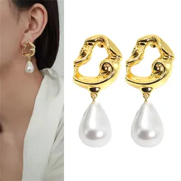 Earrings Designer For Women Lady Party Drop Earring Pearl Stud Fashion Gold Hoop luxury Earrings Charms Christmas Gift Female Engagement jewelry Bride accessories