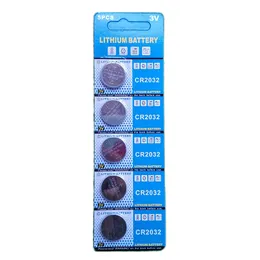 Batterie a bottone al litio CR2032 3v Batterie a bottone Super Power per PCB 40 carte / lotto 100% nuovo di zecca