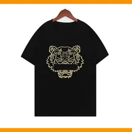 Kenzi skjorta tees mens t-shirts tiger head t-shirt lös hip hop street lyx klassisk asiatisk storlek s-2xl 6nkx 436