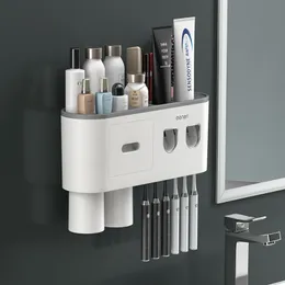 Badezimmer-Zahnbürstenhalter