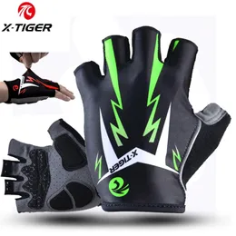 Xtiger Cycling Gloves Mens Mtb Road Отражающий горный велосипед Half Finger Bicycle Nonslip Sports 220722