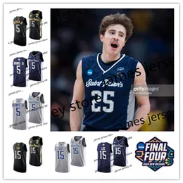 2022 NCAA Saint Peter 님의 공작새 스티치 대학 농구 유니폼 11 KC NDEFO 15 Matthew Lee 5 Daryl Banks III 25 Doug Edert Jersey 10 Fousseyni Drame Jerseys