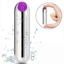 USB Charge Mini Powerful Bullet Vibrator 10 Speed G-spot Nipple Clitoris Stimulator Full Body Massager Wand sexy Toys for Women