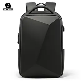 Fenruien Brand Laptop plecak antyteft Waterproof School plecaks USB ładowanie mężczyzn w podróży biznesowej Plecak Projekt 220812