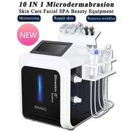 10 IN 1 Vacuum Hydro Dermabrasion Face Cleansing Water Oxygen Jet Peel Machine Pore Cleaner Hydra Treatment Machine