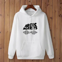 Women's Hoodies & Sweatshirts Autumn Winter ARCTIC MONKEYS SOUND WAVE Printed Fleece Long Sleeve Pullovers Female Hip Hop Skateboard Sweatsh