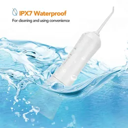 Produkt elektrisk tandblekning spolningsanordning IPX7 FLOSS Tvättmaskin Portabel hushåll Muntlig rengöring 220627