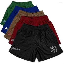 Men's Shorts Inaka Power Men Women Classic Gym Workout Basketball Breathable Mesh One Layer Running Shortsmen's