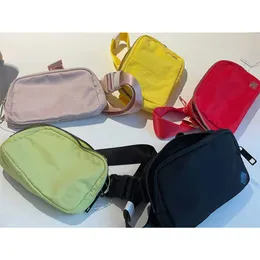 1L Kapazität LU Taille Taschen Männer Frauen Sport Runner Fanny Pack Bauch Taille Bum Bag Fitness Lauf Gürtel Jogging Tasche zurück Brust Taschen 2023