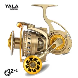 Drag 30KG Max Full Metal Body Fishing Spinning Reels Carp Molinete Carretilha De Pesca Accesorios For Saltwater