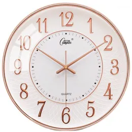 Zegary ścienne Nordic Modern Clock Silent Home Decor Watch Watch Watch Kreatywny salon Horloge Murale Prezent FZ662WALL