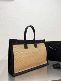 2022 Ny modetrend unisex tote shopping väskor lyxhandväskor designer stor kapacitet strandhandväska lyx designers kvinnor väska resor axel totes plånböcker