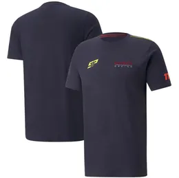 2022 Yeni Formula One Racing Suit F1 Team T-Shirt Özel Artı Boy Boyut Giyim Fabrikası Takımı Aynı Stil