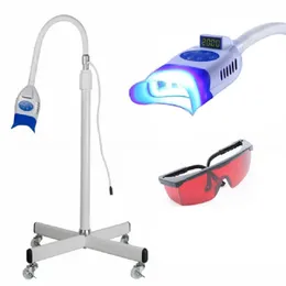 CE-godkänd Mobil Laser LED Light Bleaching Lamp Tand Blanchiment Dentaire Dental Teeth Whitening Machine med mobilväska