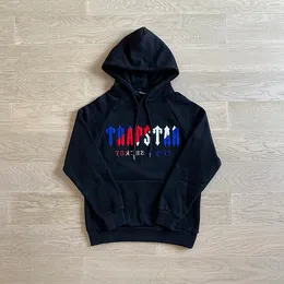 TRAPSTAR FLEECE Man Designers Roupas homens Designer Hoodies Pullover T camisetas Mens jaqueta de inverno Casacos de moletom com capuz de capuz de capuz Tamanho do euro