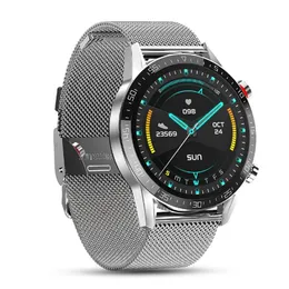 Intelligente Uhren Luxusqualität Großhandel Smart Watch Männer Frauen 1,28 Zoll Infinite Screen Tracker Bluetooth Anruf Sport für Realme C2 Google Pixel 2XL HOTWAV T5 Pro