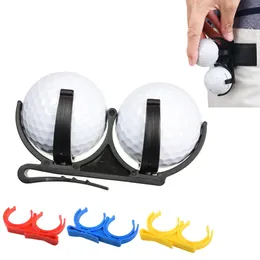 1pc Golf Clip Golfball Halter Clip Organizer Golfer Golfing Sporting Training Tool Accessoire Golfzubehör Training AIDS