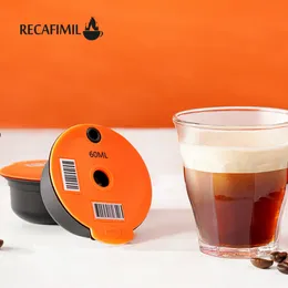 실리콘 뚜껑 스페셜 220509를 갖춘 Bo-Sch 기계 리필 가능한 보쉬 필터 컵을위한 재사용 가능한 커피 캡슐
