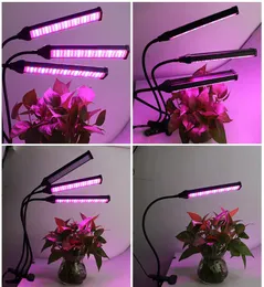 LED GROW Light 20W 40W 60W 80W DC 5V/12V USB PHYTO LAMPS UV Växter glödlampa Dimble Hydroponics Growth Lamp för växthusblommorfrön