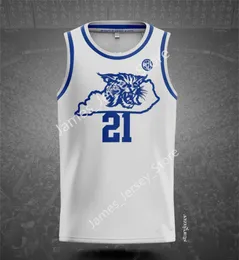 Баскетбол Кентукки Wildcats Basketball Jersey Custom Style 2 Devin Askw 3 Брэндон Бостон -младший 5 Терренс Кларк 30 Оливье Сарр 23 I