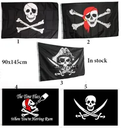 90x150cm halloween Bar home decoration pirate flag prop festival Jolly Roger decor banner terror skull pirates costume ball accessary funny kids prop toy