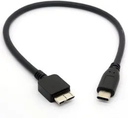 USB 3.1 typu C do mikro B kabla dla mojego dysku twardego paszportu paszportowego (30 cm)