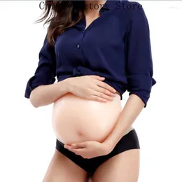 Мужские формы тела Силиконовый живот конюшня с ремнями искусственная беременная детская реквизита 5 размер мужчина мужчина для мужчин.