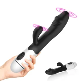 Sex Toys Masager Toy Toy Massager Olo Dildo Rabbit Vibrator Dual Vibrating G-Spot Clitoris Stimulation Female Masturbator Anal Massage Erotic Toys Rh93 N7AT
