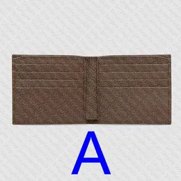 597606 Ophidia Wallet Mens Bi-Flod Canvas Leather Short Wallets Card Case Case Cardholder 523159274L260N
