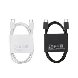 Kabel typu C do typu C 1M 3A PD Szybkie ładowanie USBC kable ładowarki do Samsung Galaxy S21 S20 MacBook