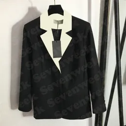 Дизайнерские буквы женские костюмы Blazers Jackets Fashion Ladies Slim Business Blazer Print Print Coats High Grade Женская одежда