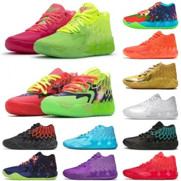 Trainers MB.01 Box TOP Designer Here Sneakers Blast Basketball Shoes Galaxy Box Be Black You LaMelo From Ball 1 Men Sports Beige Rick NotWIth and BuzzWIth Morty