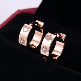 cacciavite orecchino donna studente coppia sacchetto flanella in acciaio inox oro spesso piercing gioielli gioielli regali per accessori donna all'ingrosso