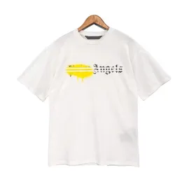 Designer Men's Plus Tees Angels angel maglietta PA Abbigliamento spray lettera manica corta primavera estate marea uomini e donne 122