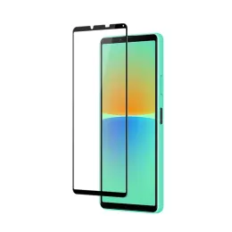 Pełna osłona jedwabny ekran hartowany szklany szklany ochron do Sony Xperia 1 5 10 IV 1 II III IV L3 L4 1 2 5 8 Z5 XZ 2 3 4 Pro I ZS XP XZ2 Compact XA1 Plus Ultra z opakowaniem