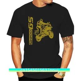 Tirt الرسومات رسالة الرجال غير الرسمي القطن القصير 1200 GS Tshirt الدراجات النارية Motorrad Racer Adventurecool Tee Shir 220702