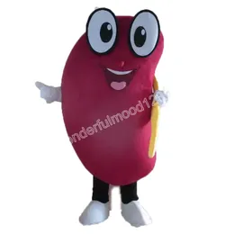 Abito da festival sano kidney mascotte costumi carnival hallowen regali unisex adulti fantasia partito giochi outfit festa celebrazione personaggio dei cartoni animati personaggio abiti