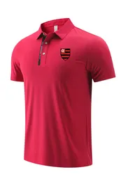 22 Clube de Regatas do Flamengo POLO chemises de loisirs pour hommes et femmes en été respirant tissu de maille de glace carbonique T-shirt de sport LOGO peut être personnalisé