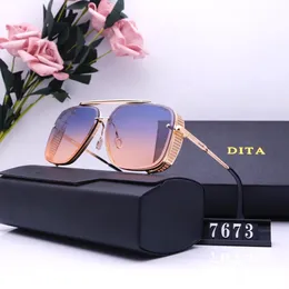 DITA Designer Okulary przeciwsłoneczne Popularne okulary marki Outdoor Outdoor Frame PC Fashion Classic Ladies Luksusowe okulary przeciwsłoneczne dla kobiet 2024