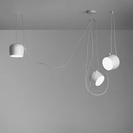 Pendant Lamps Modern Hanglamp Lampen Industrieel Rope LED Lights Restaurant Deco Chambre Hanging LampPendant