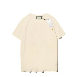 21SS Men's Tees Moda Mulheres Mulheres Camisetas de Verão 3 cores 24 Estilos Padrão de carta impressão masculina de manga curta Top respirável