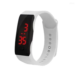 Armbanduhren 2022 Kinder Mädchen Digital Sport LED Elektronische Wasserdichte Armbanduhr Silikon Kinder Jungen Uhr Hect22