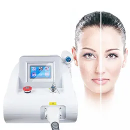 Factory Price Nd Yag Laser Tattoo Removal Acne Treatment 532nm 1064nm 1320nm Carbon Peel Skin Whiten Care Facial Machine With Aim Red Dot
