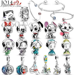 Pingente pendente de prata esterlina 925 cor prata pandola plata de ley miçangas originais miçangas fit pandora charms pulseira faça você mesmo acessórios de joias