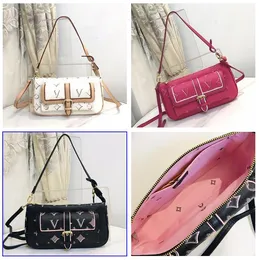 Fall för dig maxi multi pochette buci bör väskor designer totes handväskor kvinnor lyxiga crossbody underarmsäck hand äkta läderhandtag väskor plånbok m46161